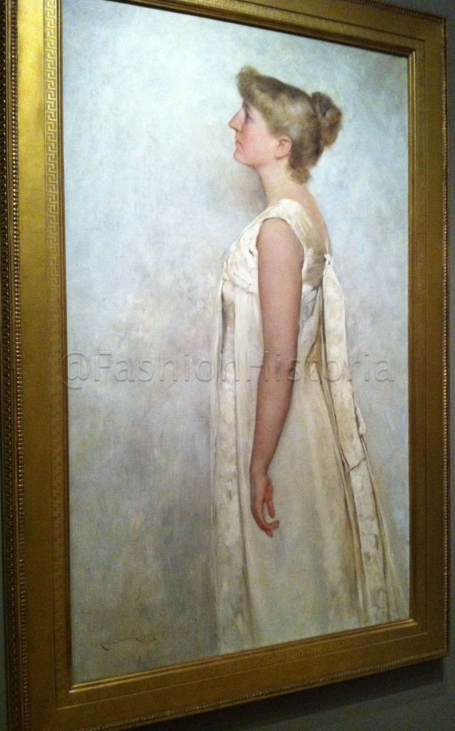 14 Portrait of Mary Blanche Hubbard by Mary Curtis Richardson, 1889